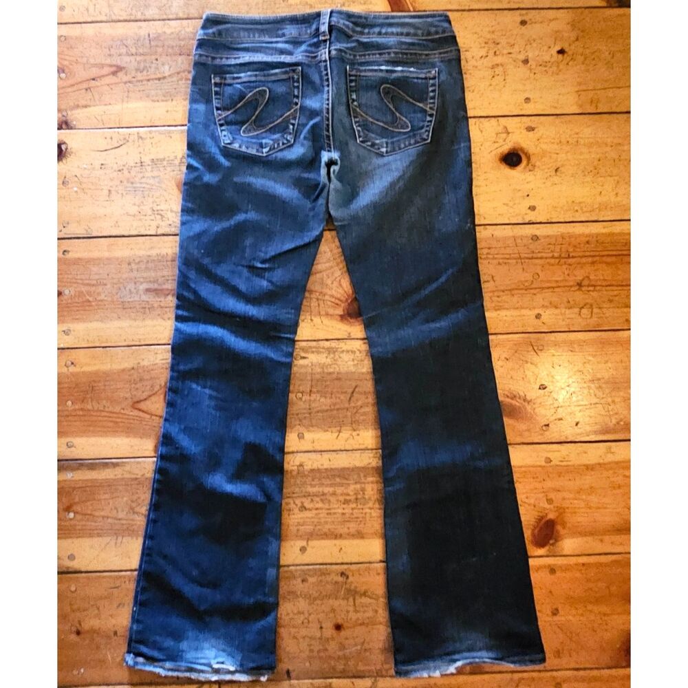 Silver Jeans Co. Bootcut Dark Wash Mid Rise Denim W31 L32 Size 31 Long Y2K